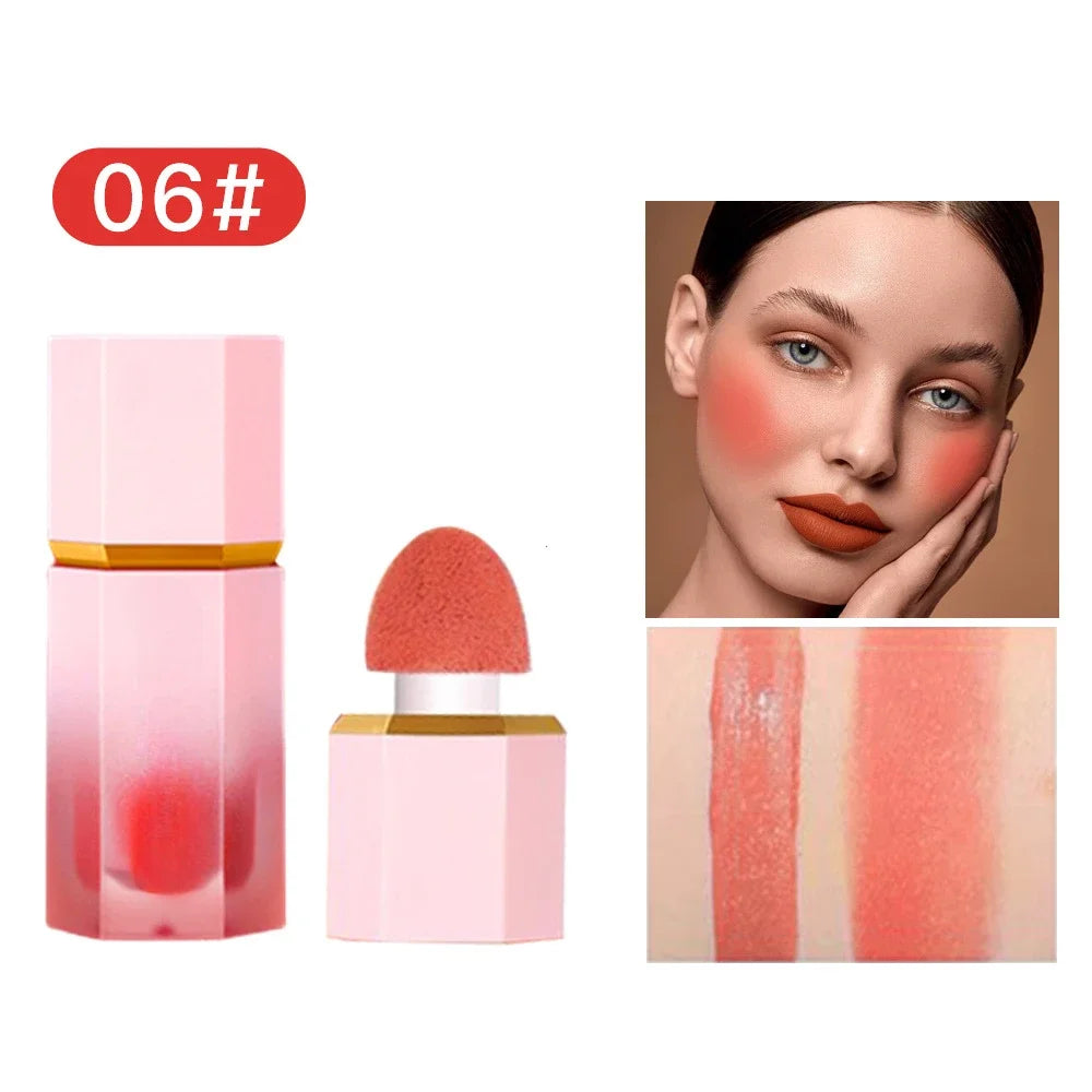 MacroupTa™ Liquid Blush & Lip Gloss 2-in-1 – Nourishing Cream Blusher Gel | Long-Lasting Multi-Purpose Tint