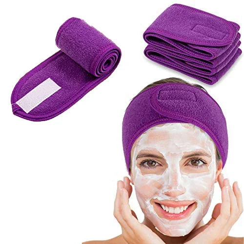 Towel Spa Headband β Non-Slip, Stretchable Face Wash Hairband for Skincare, Makeup & Workout