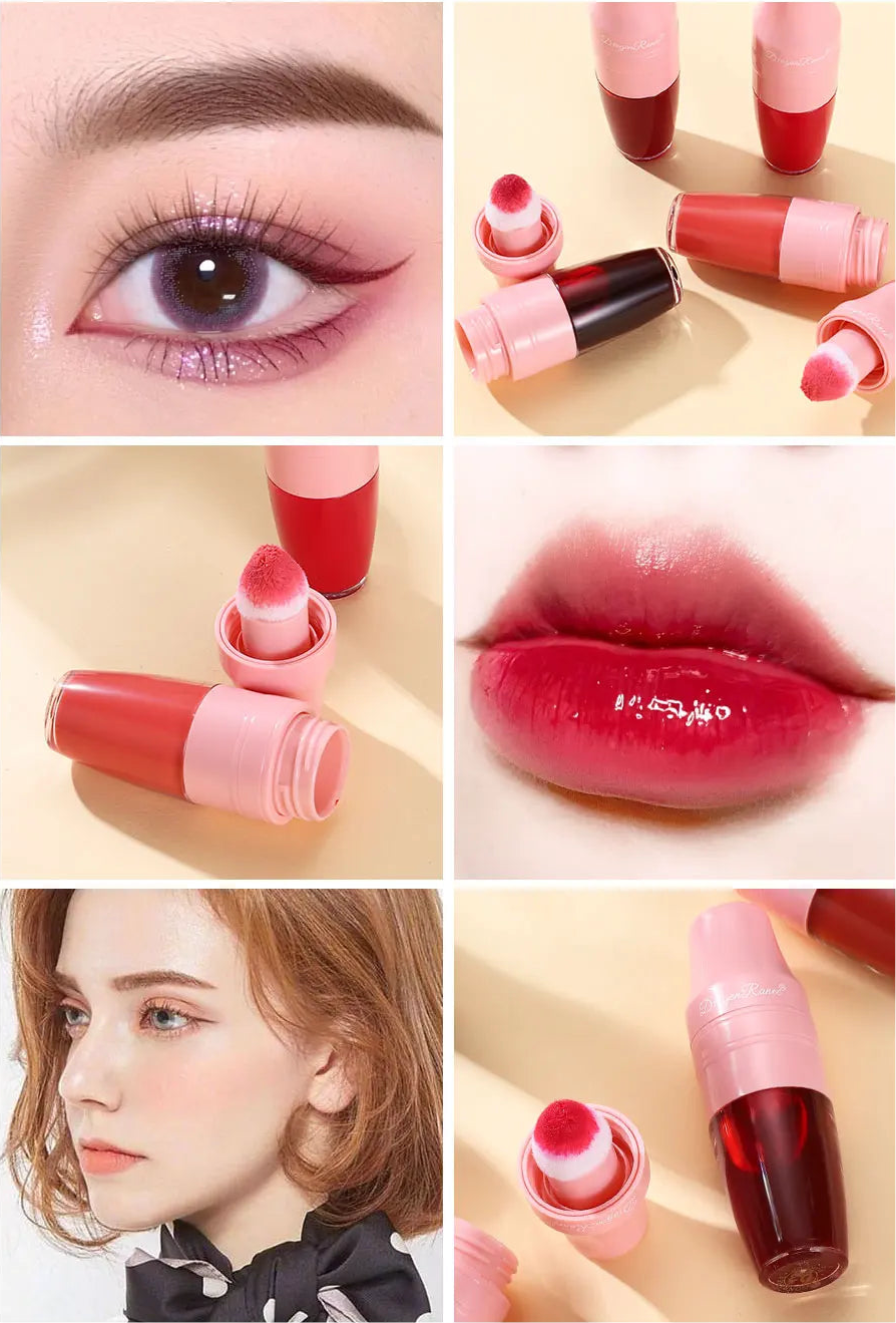 Dragon Ranee Shake & Go – 6-in-1 Liquid Blush & Lipstick | Waterproof, Long-Lasting Color for Lips & Cheeks