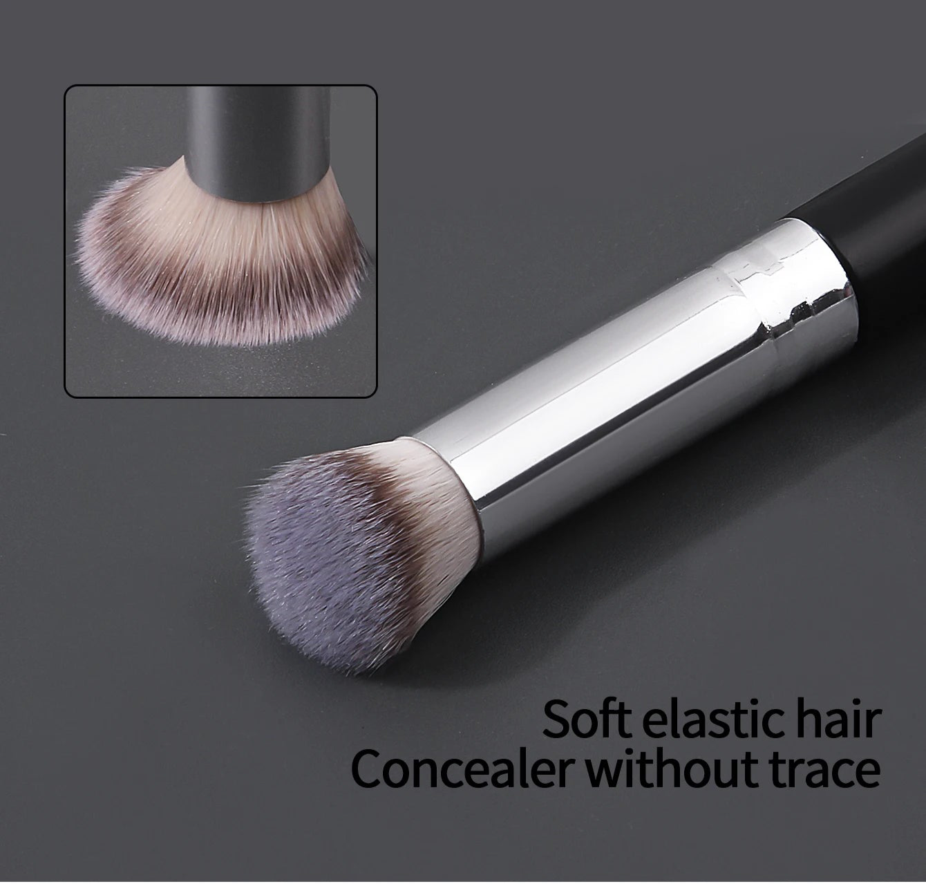 Pro Concealer & Foundation Brush – Flawless Coverage, Soft Precision Tool