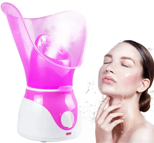 2-in-1 Facial Steamer & Nasal Inhaler – Deep Cleansing & Sinus Relief Device