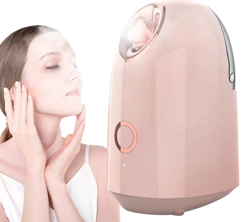 Hot & Cold Nano Mist Face Steamer – SPA Facial Humidifier & Nebulizer for Deep Hydration and Pore Cleansing