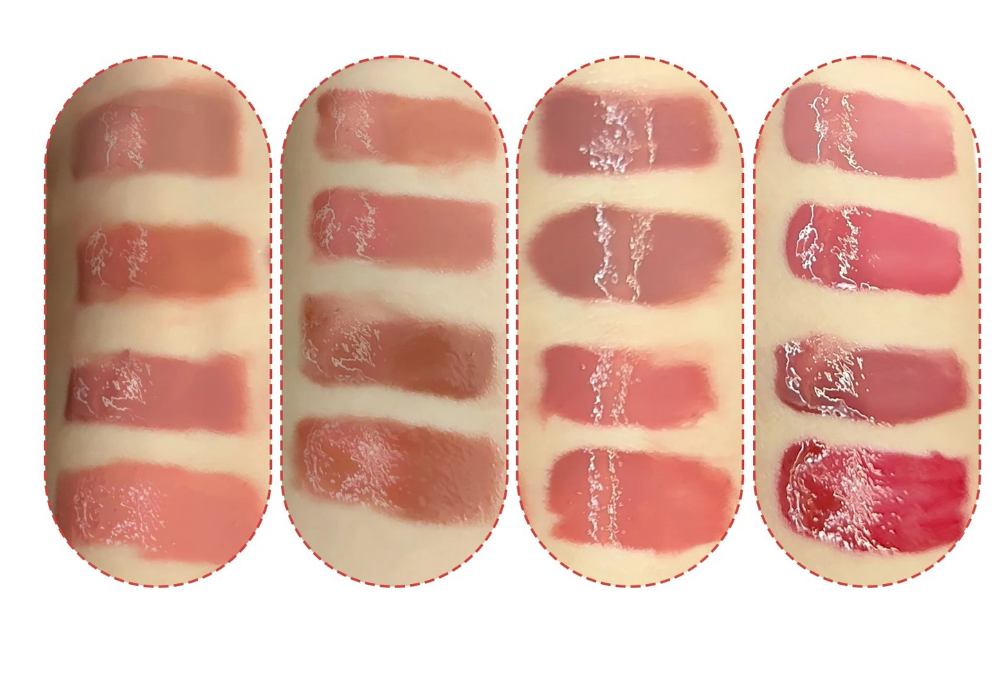 IVOONA High Shine Vegan Lip Gloss – 18 Glossy Shades | Plumping, Glitter Finish, Private Label Ready