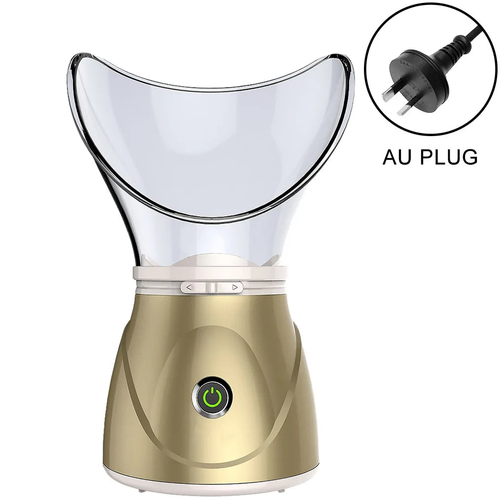 Mini Facial Steamer – Deep Cleansing Hot Mist Sprayer for Glowing Skin & Relaxation | Spa-Quality at Home