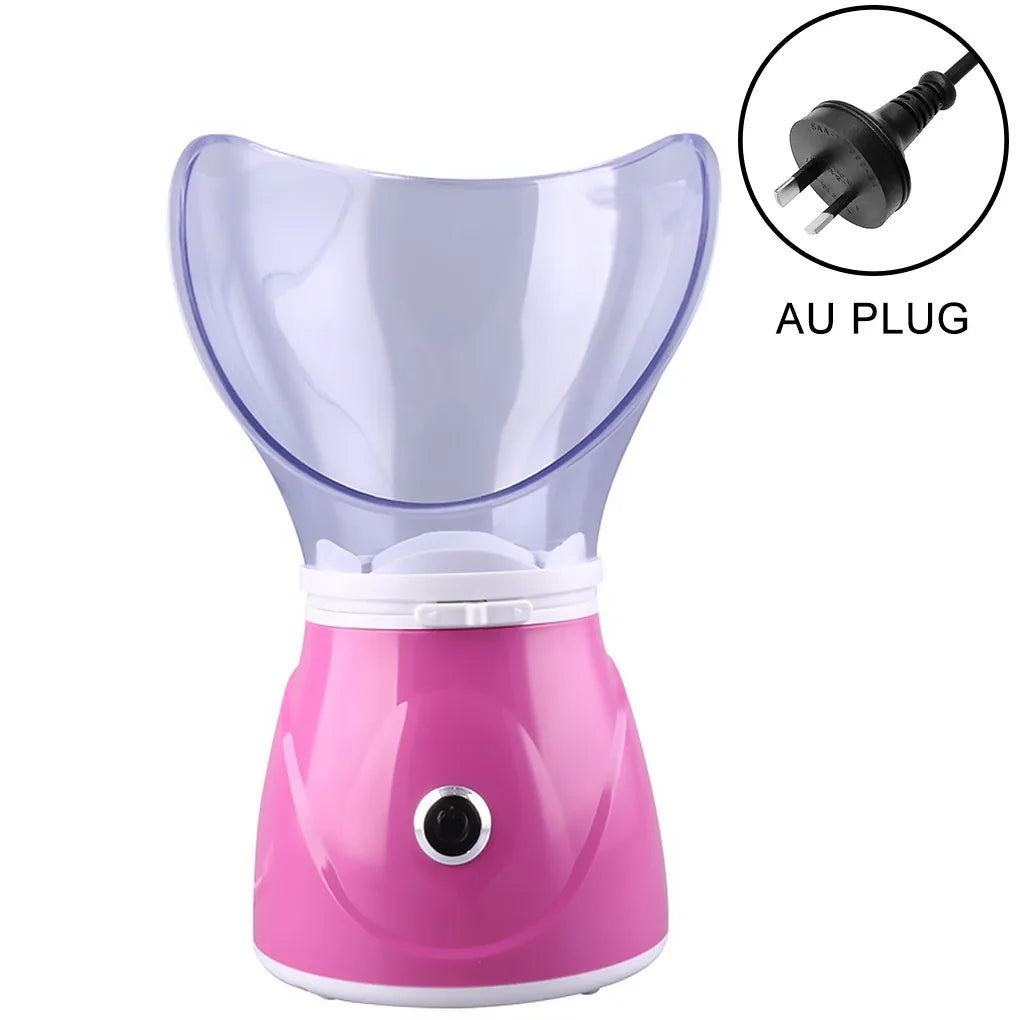 Mini Facial Steamer – Deep Cleansing Hot Mist Sprayer for Glowing Skin & Relaxation | Spa-Quality at Home