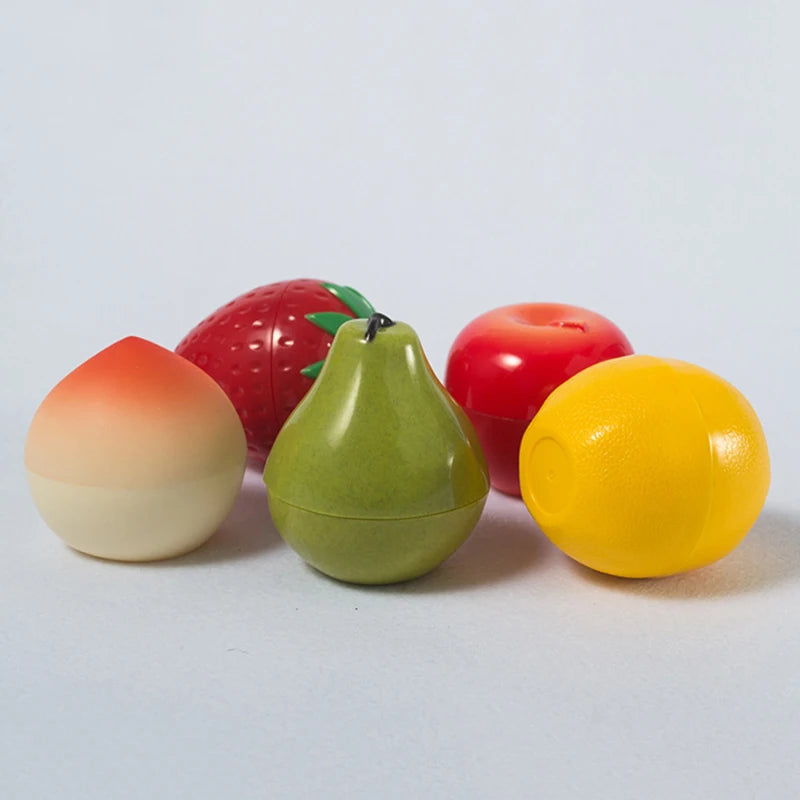 30ml Fruit-Shaped Refillable Cream Jar – Adorable Storage for Lip Scrub, Face Cream & Travel Beauty Essentials