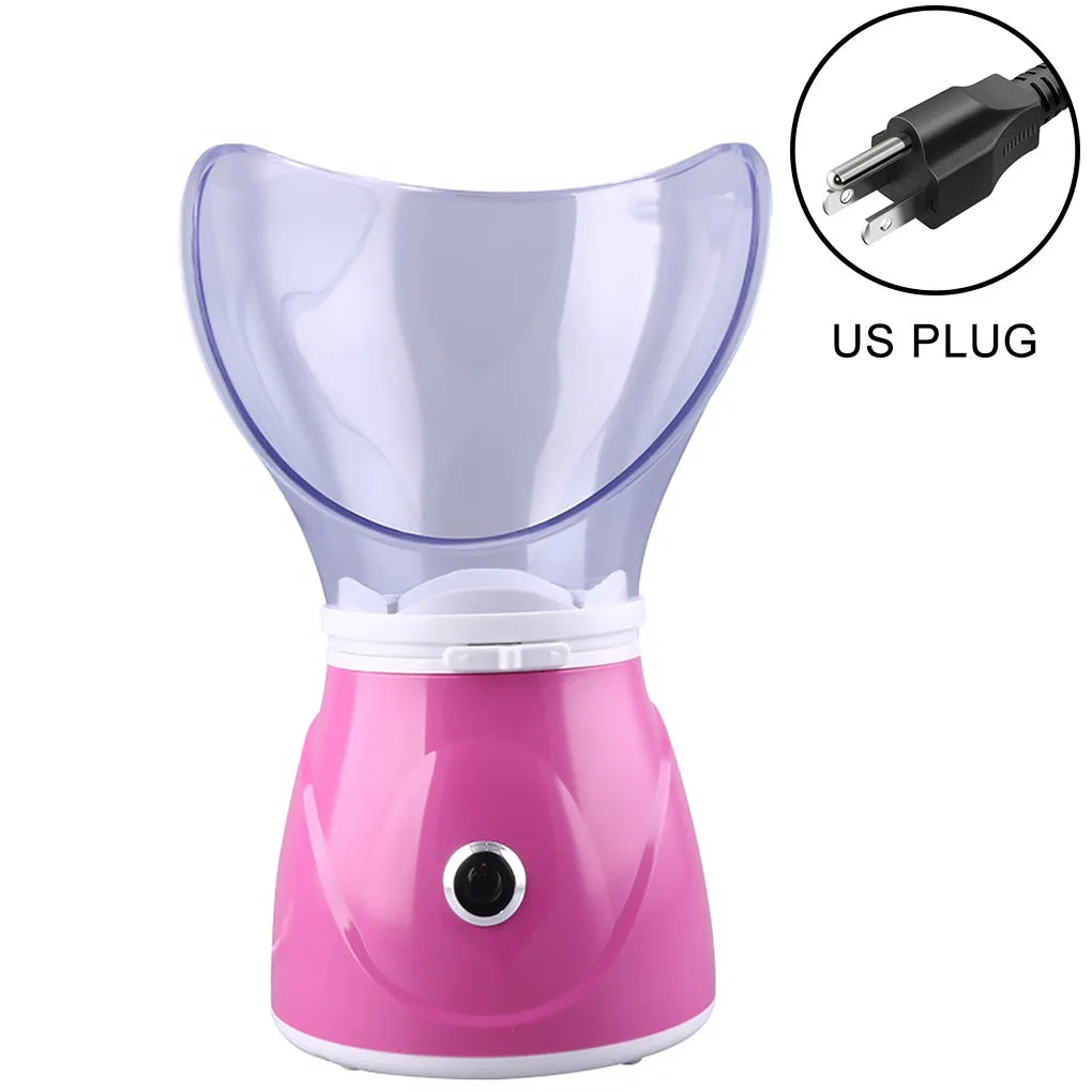 Mini Facial Steamer – Deep Cleansing Hot Mist Sprayer for Glowing Skin & Relaxation | Spa-Quality at Home