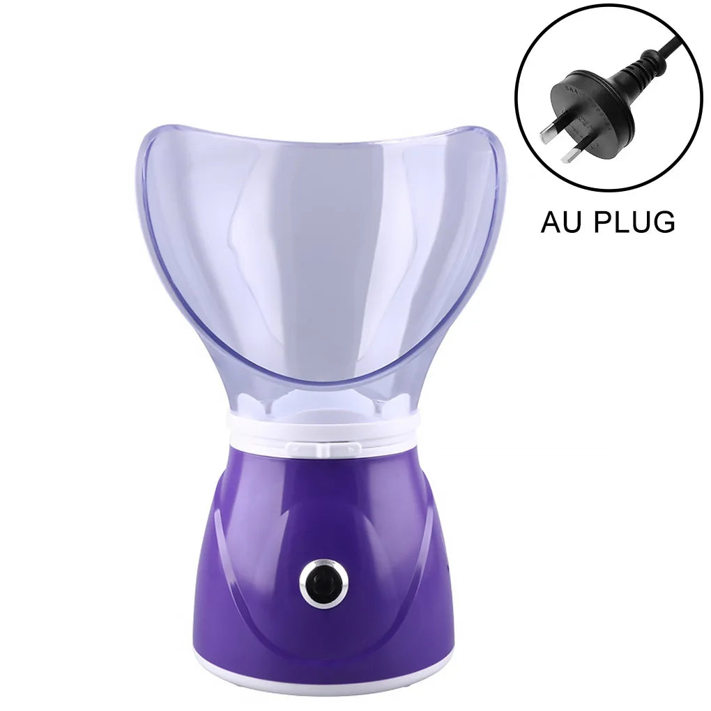 Mini Facial Steamer – Deep Cleansing Hot Mist Sprayer for Glowing Skin & Relaxation | Spa-Quality at Home