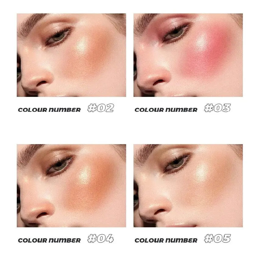 Pudaier™ GlowPop Liquid Blush – 10 Shades | Radiant Lightweight Cream Blusher for All Skin Tones