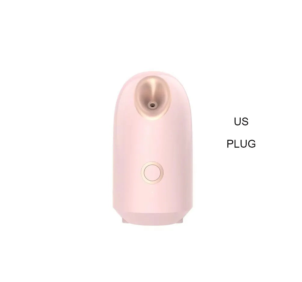 3-in-1 Nano Ionic Facial Steamer – Hot/Cold/Warm Mist for Deep Pore Cleansing & Skin Hydration