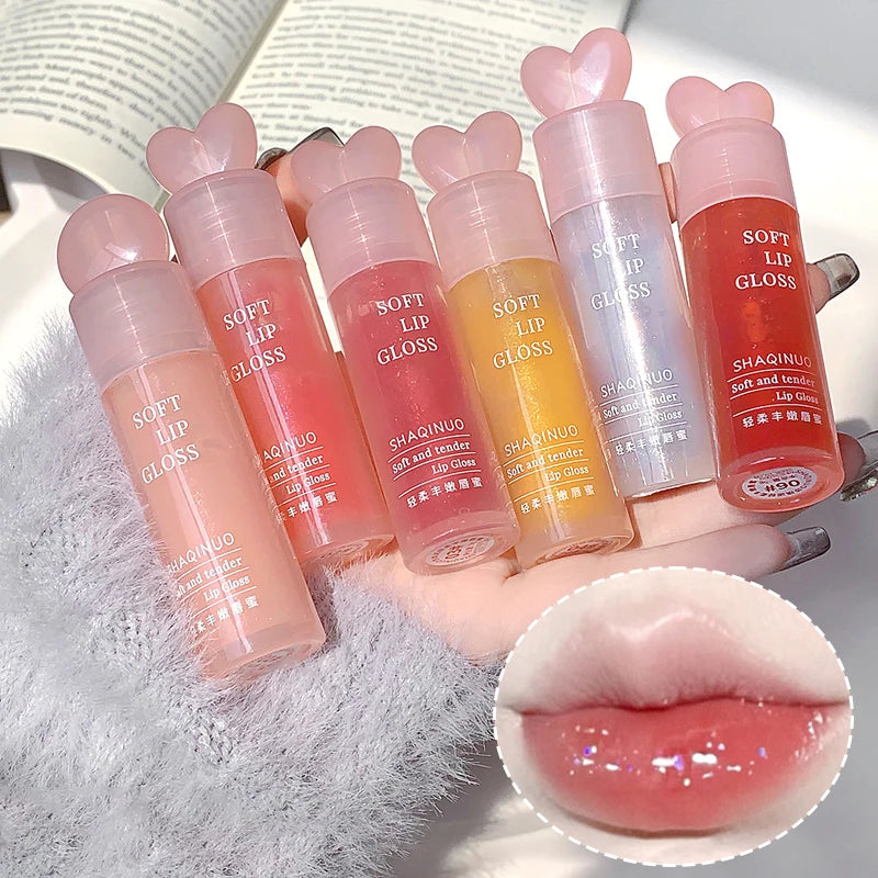 Plumping Mirror Shine Lip Oil – Lightweight Glossy Lip Balm for Deep Moisture & Glass Lips Finish