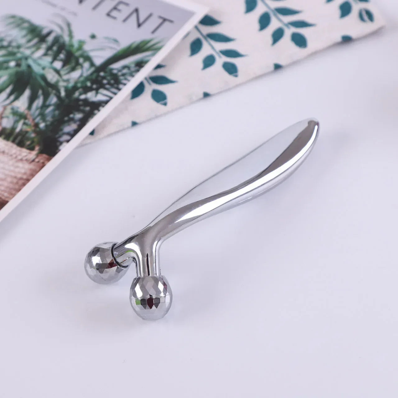 3D Face Roller Massager – Y-Shape Skin Lifting Tool for Neck, Chin & Face Sculpting