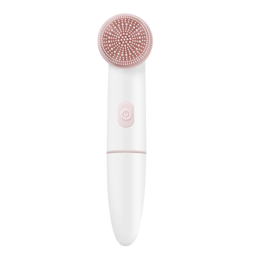 2-in-1 Sonic Facial Cleansing Brush – Waterproof, Deep Pore Cleaner with Adjustable Speeds