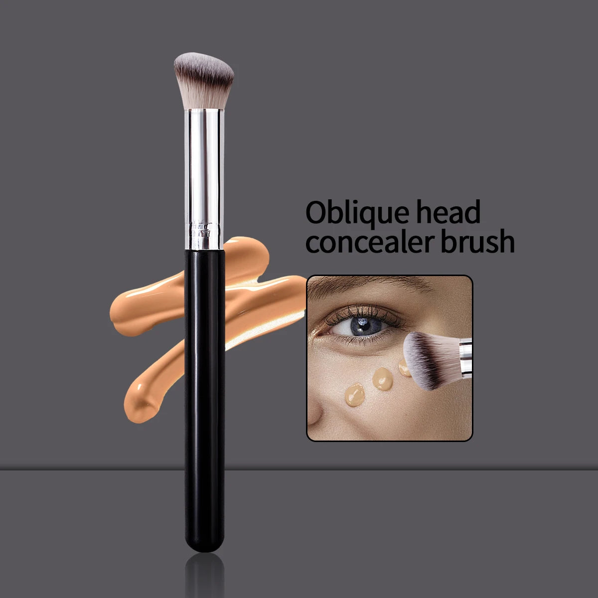 Pro Concealer & Foundation Brush – Flawless Coverage, Soft Precision Tool