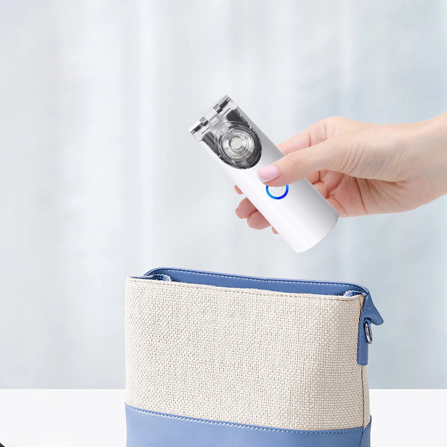 Revitalize™ 2-in-1 Facial Steamer & Humidifier – Nano Ionic Mist for Glowing Skin