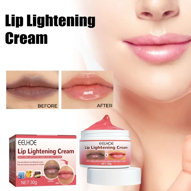 Lip Lightening Balm – Fade Dark Lips & Reveal Natural Pink Tone – Moisturizing & Nourishing Lip Care