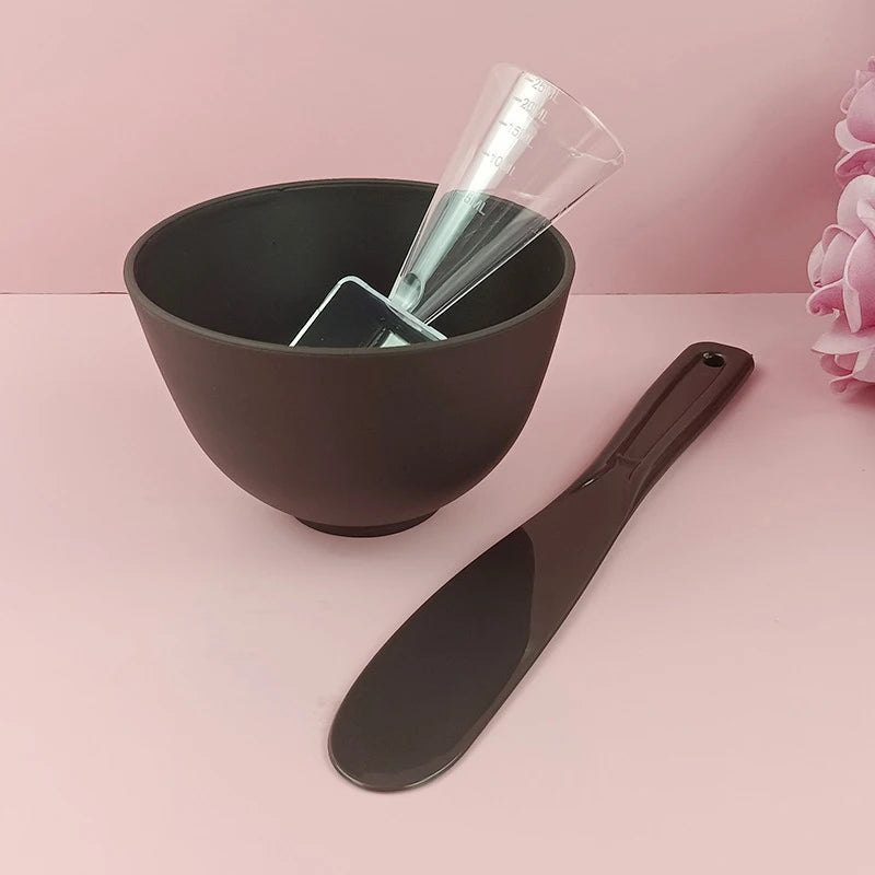 Face Mask Mixing Bowl Set – 2/3/4/5 Piece Facial Skincare Tools Kit