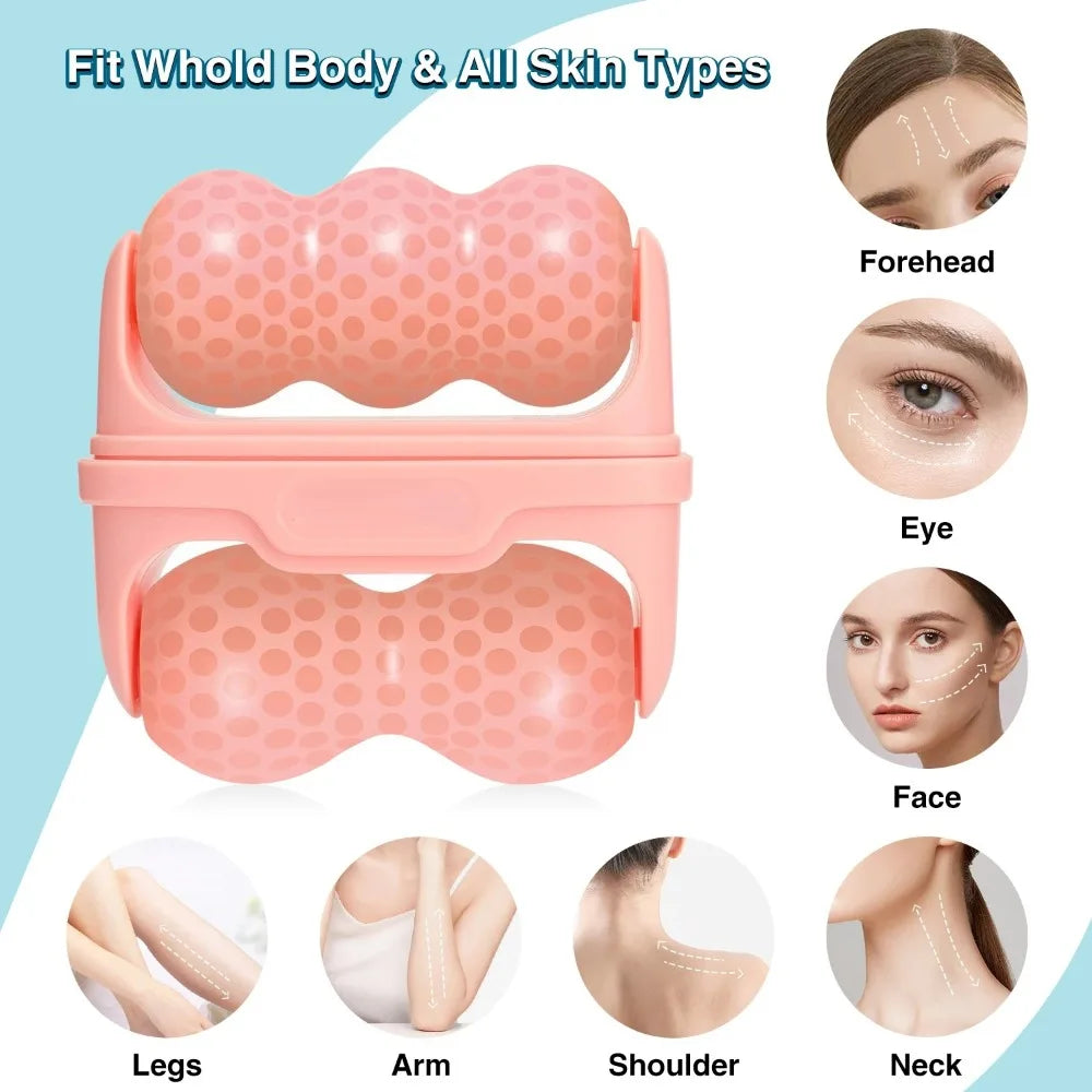 Double Head Ice Roller – Puffiness, Migraine & Skin Relief