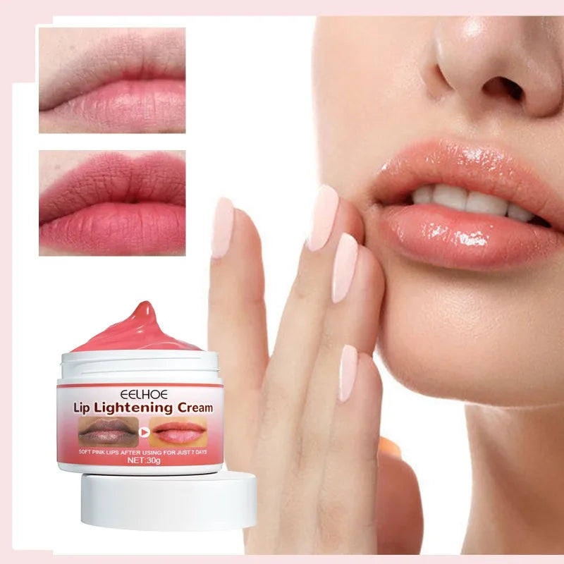 Lip Lightening Balm – Fade Dark Lips & Reveal Natural Pink Tone – Moisturizing & Nourishing Lip Care