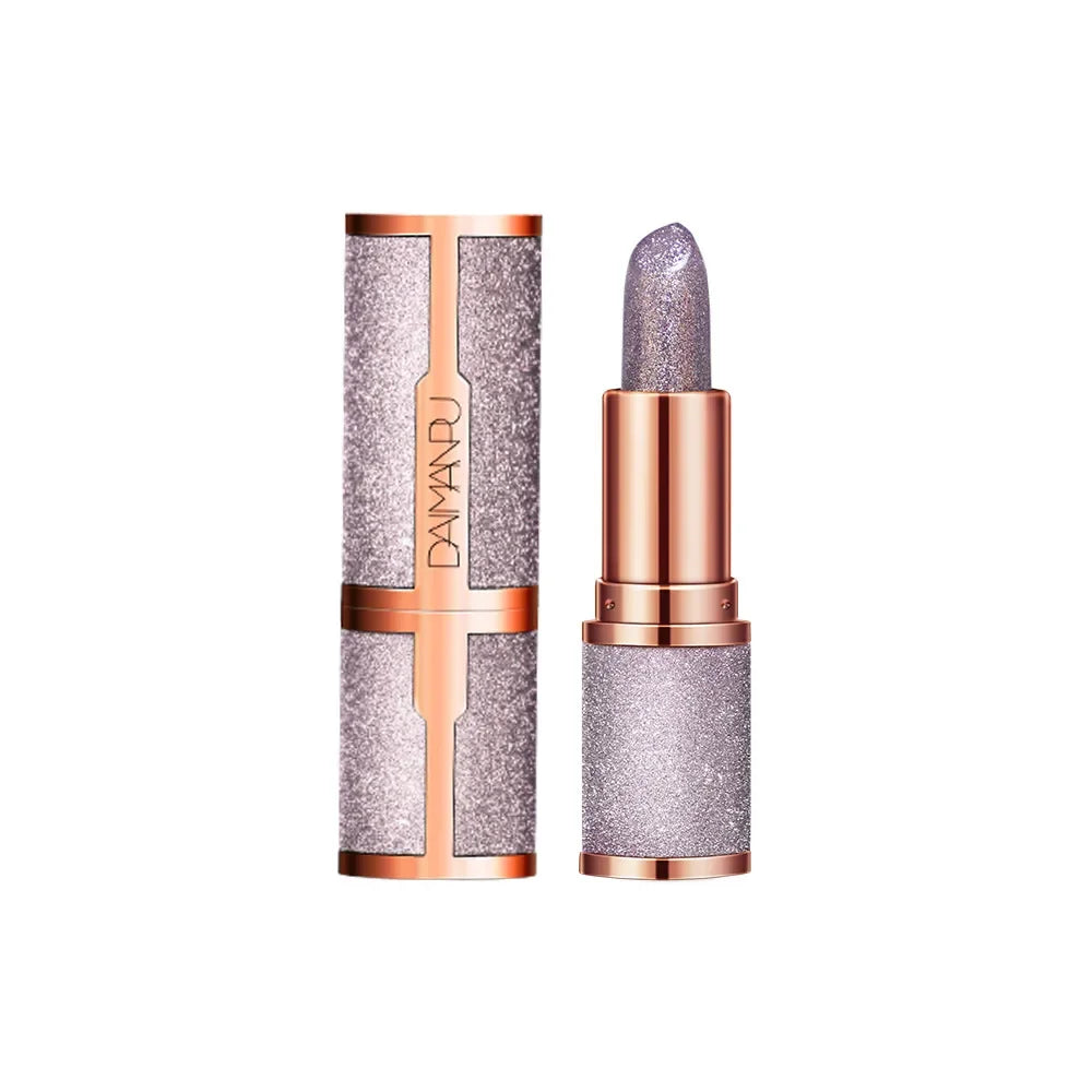 Color-Changing Glitter Lipstick – Temperature Reactive, Long-Lasting & Waterproof Lip Tint (3 Shades)