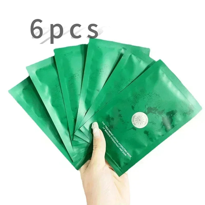 Green Tea Infused Moisturizing Face Masks – 6/18 Sheet Pack | Skin Soothing & Hydration Treatment