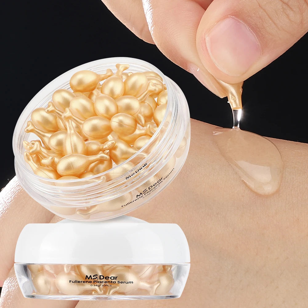 Hyaluronic Acid Serum Capsules – Deep Hydration & Anti-Aging Skincare (30, 90, 150 pcs)