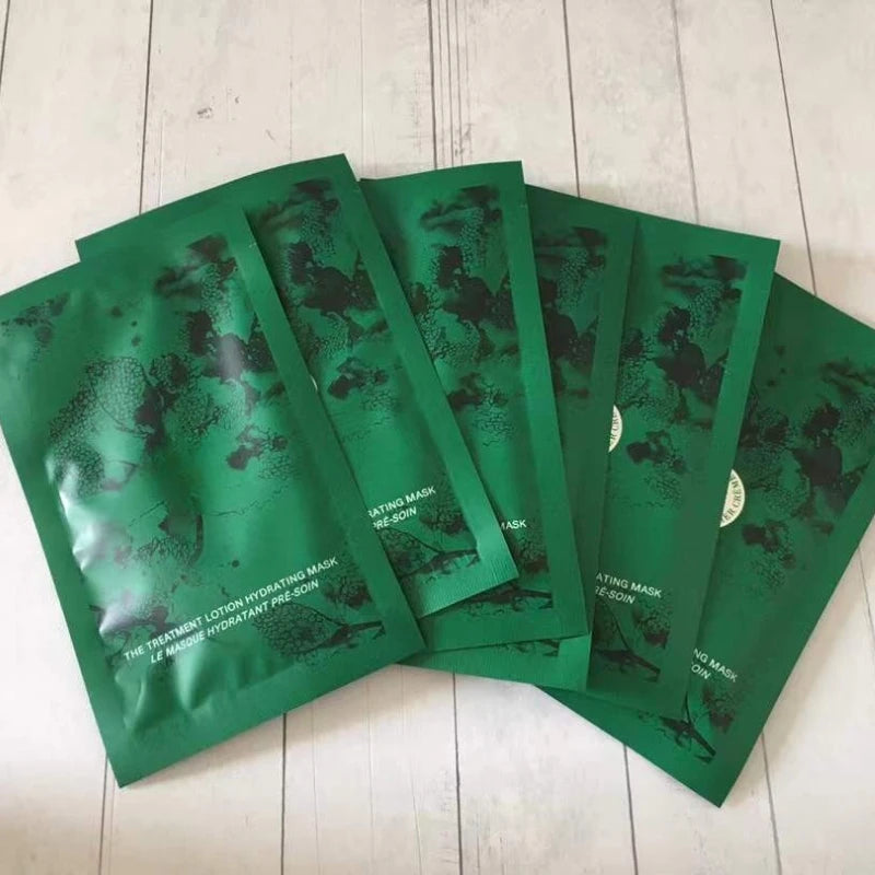 Green Tea Infused Moisturizing Face Masks – 6/18 Sheet Pack | Skin Soothing & Hydration Treatment