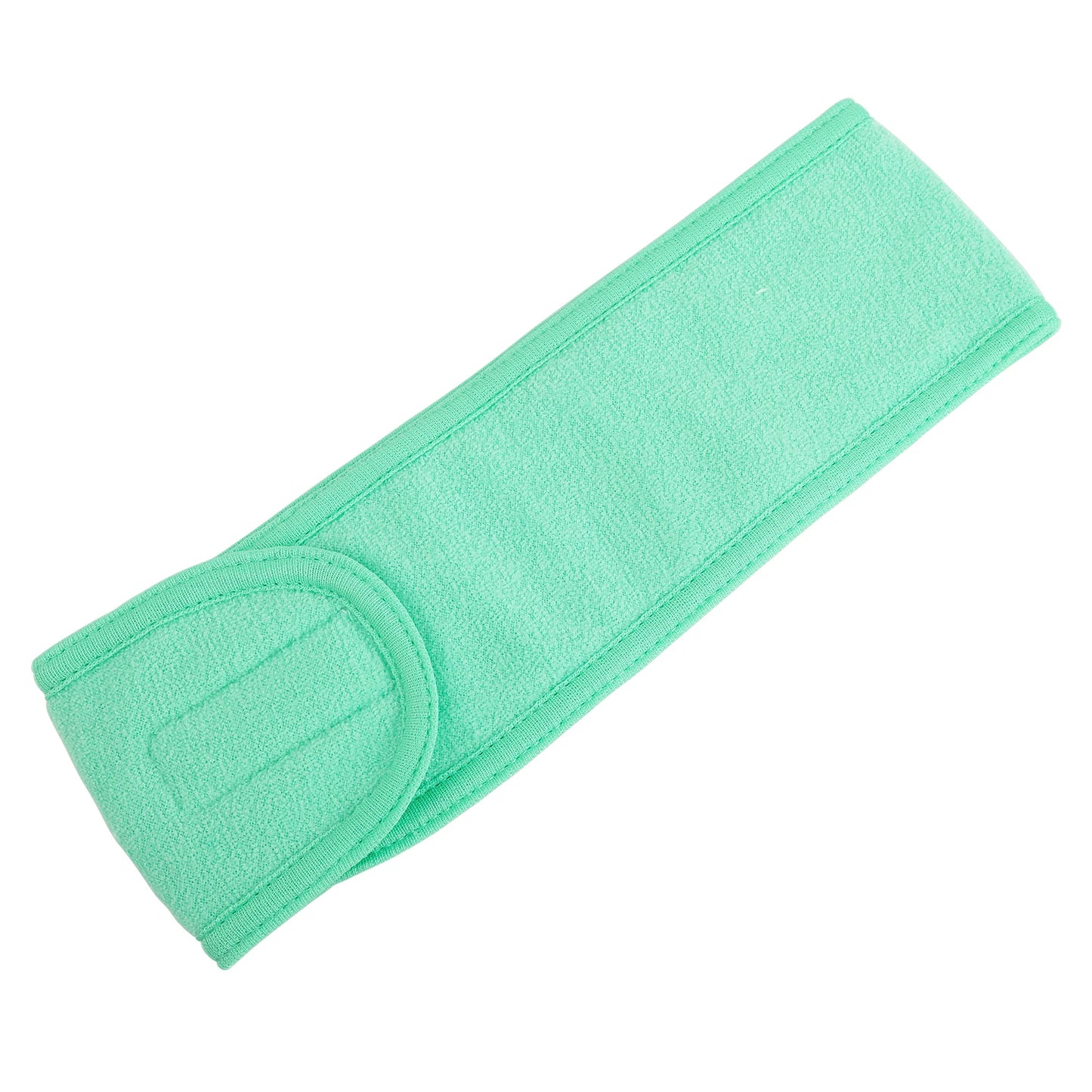 3PCS Adjustable Spa Headbands – Soft, Non-Slip Toweling Hair Wraps for Facial & Makeup