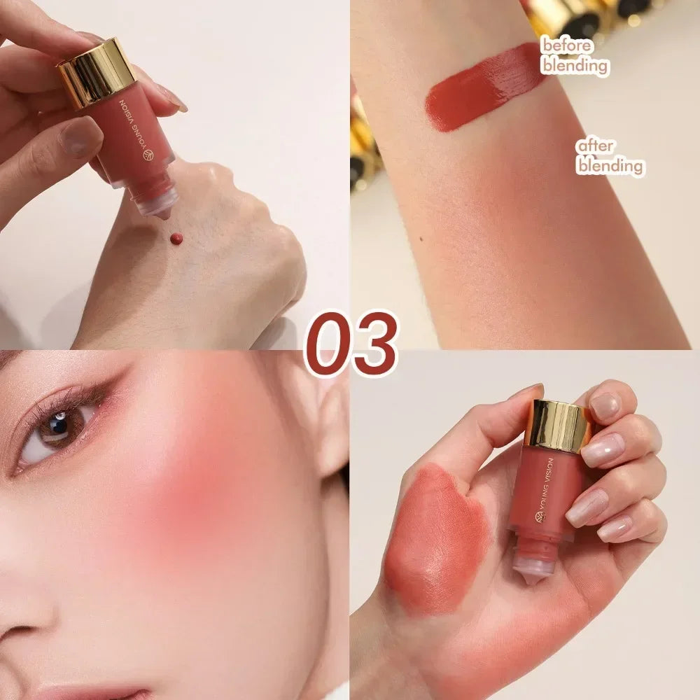 Young Vision™ Liquid Drop Blush – Lightweight Glow Serum | Hydrating & Long-Lasting Cheek Tint