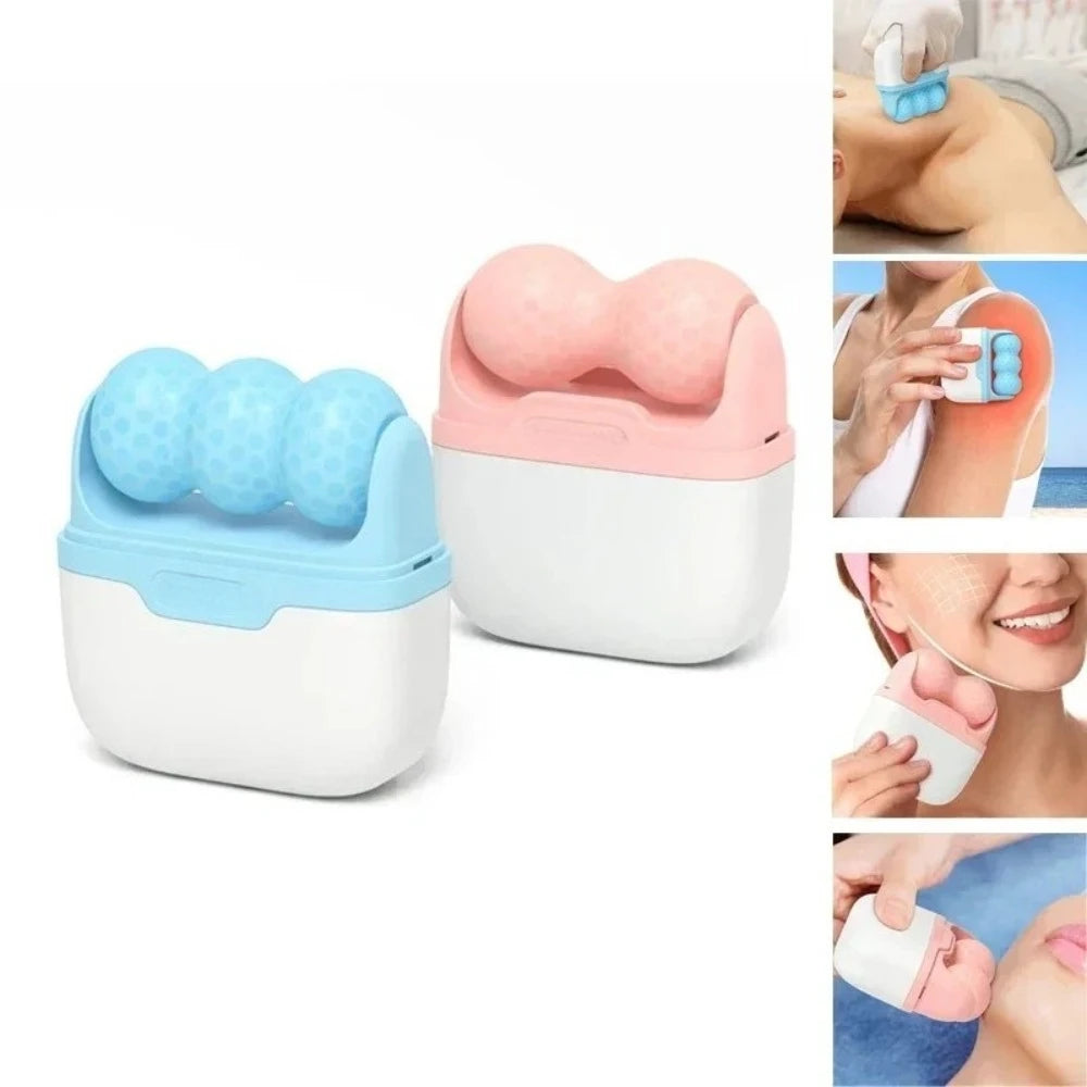 Double Head Ice Roller – Puffiness, Migraine & Skin Relief