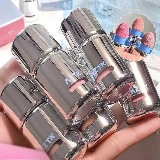 AZTK Color-Changing Liquid Blush – Matte Finish | Brightening & Contour for Unique Complexion (Blue & Purple Tones)