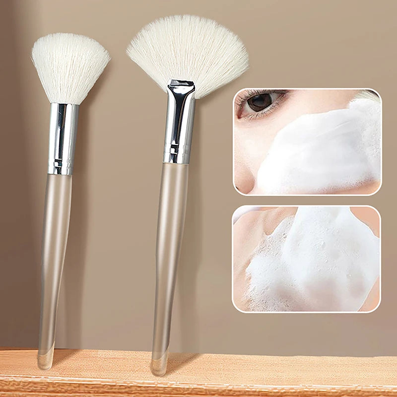Gentle Face Brush – Soft Bristles for Cleansing, Mask Application & Face Massage (2 Types)