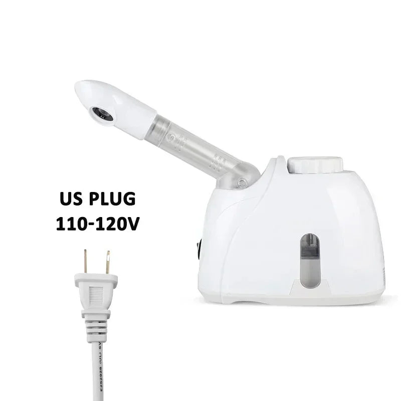 Professional Hot Mist Facial Steamer with Extendable Arm – Spa-Quality Humidifier for Deep Pore Cleansing, Skin Hydration & Sinus Relief