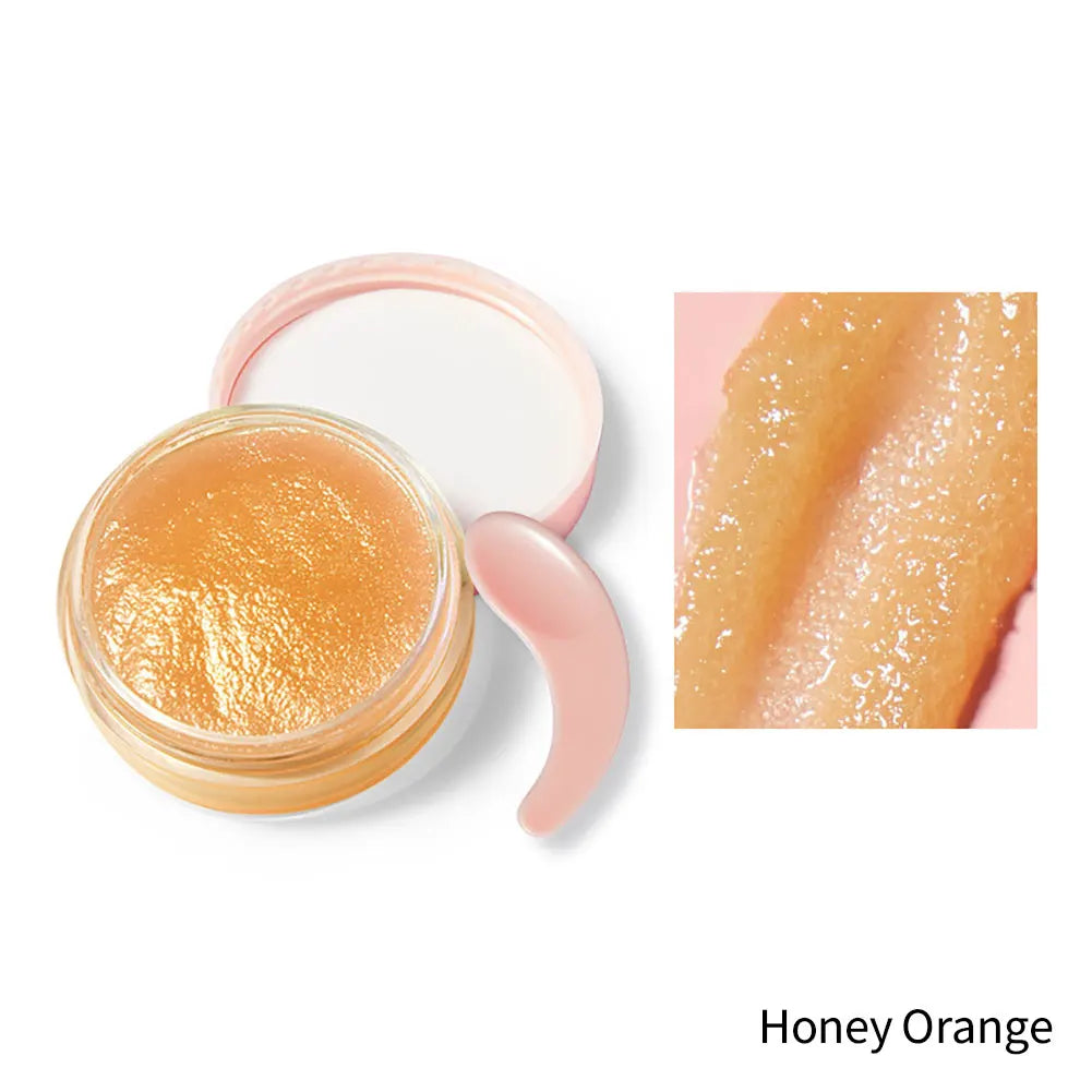 2-in-1 Lip Scrub & Sleeping Lip Mask – Exfoliate + Moisturize Overnight | Nourishing Gel Care