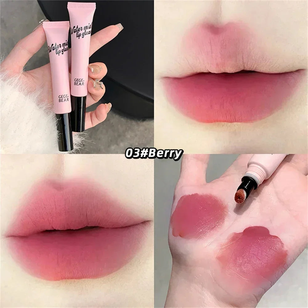 Velvet Matte Liquid Lipstick – Fluffy Mist Finish | Moisturizing, Long-Lasting Lip Color with Plush Applicator