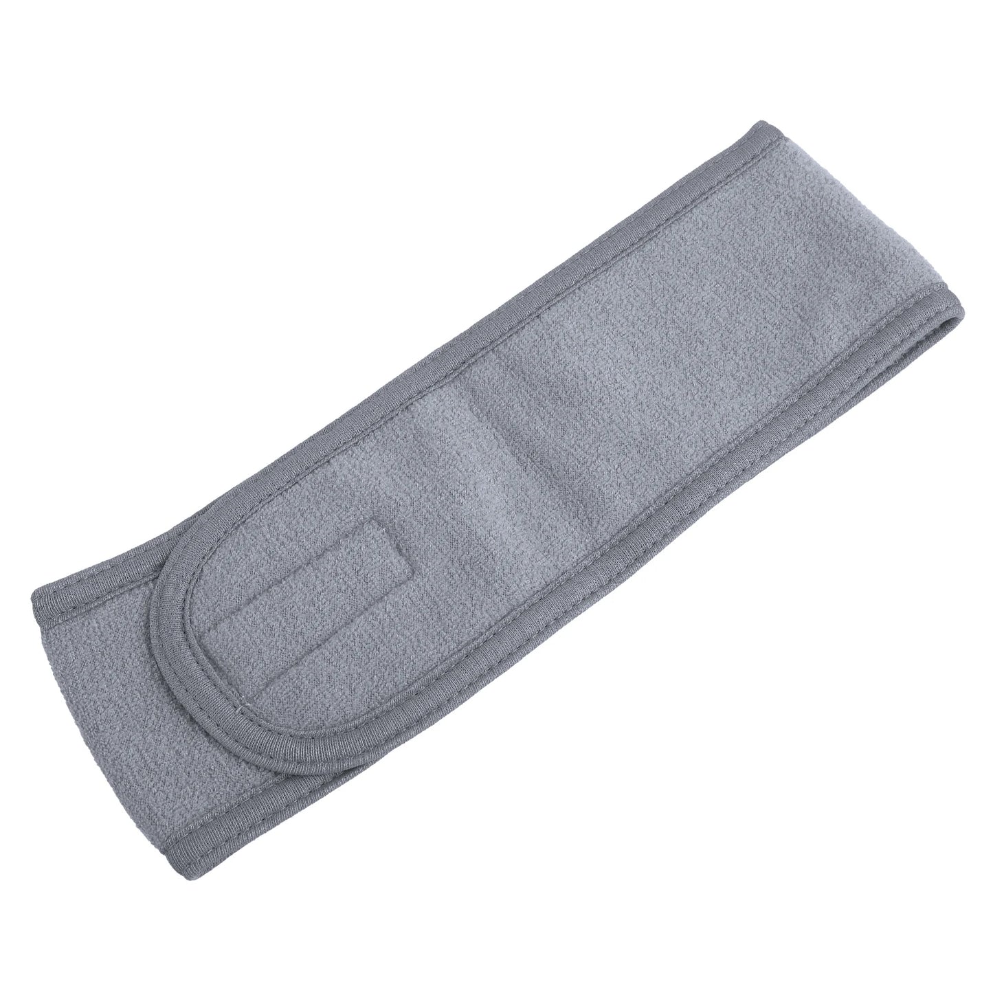 3PCS Adjustable Spa Headbands – Soft, Non-Slip Toweling Hair Wraps for Facial & Makeup