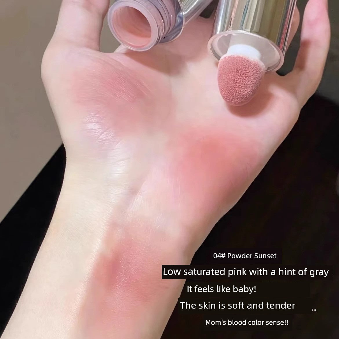 Herorange Liquid Blush – Dewy Finish, Buildable & Natural Tint for Cheeks (5 Shades)