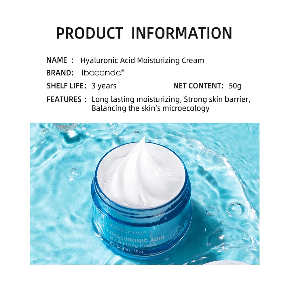 Hyaluronic Acid Gel Moisturizer – Deep Hydration for Dry & Oily Skin