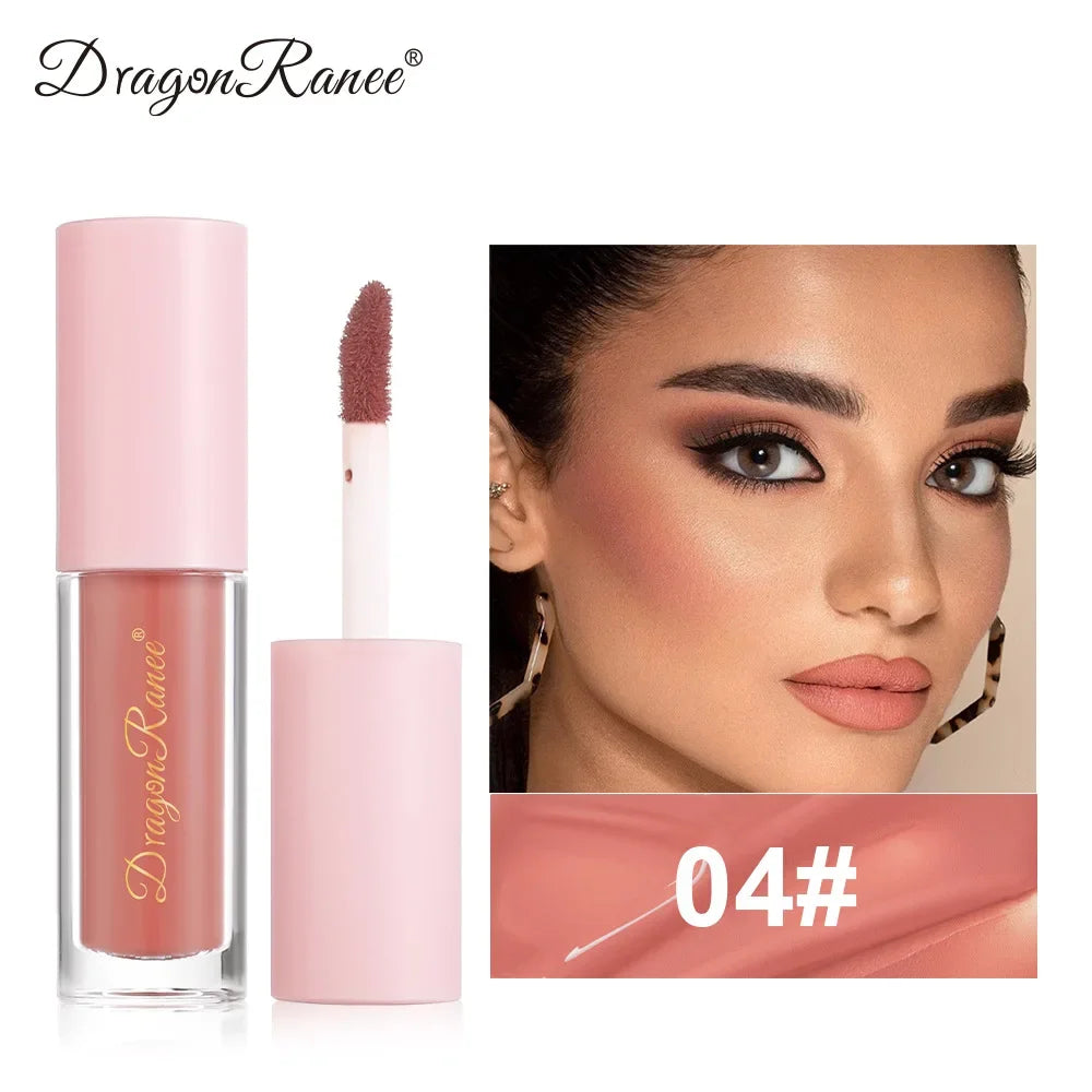 Mini Matte Liquid Blush (1/3pcs) – Long-Lasting Natural Cheek Tint | Dragon Ranee