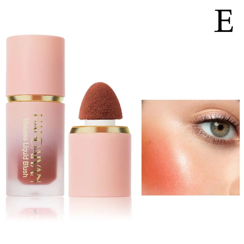 Cushion Cream Blush Stick – Lightweight Liquid Blusher with Soft Applicator for Natural Radiance