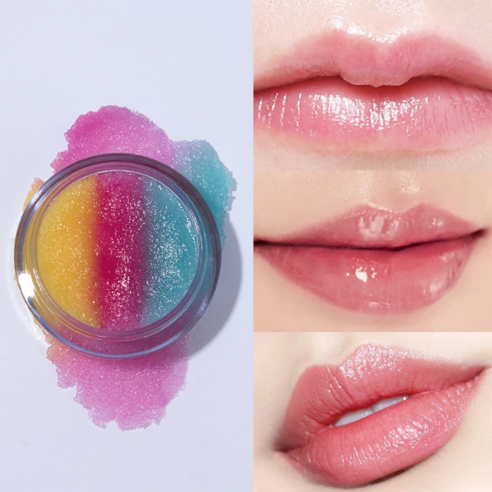 2-in-1 Lip Scrub & Sleeping Lip Mask – Exfoliate + Moisturize Overnight | Nourishing Gel Care