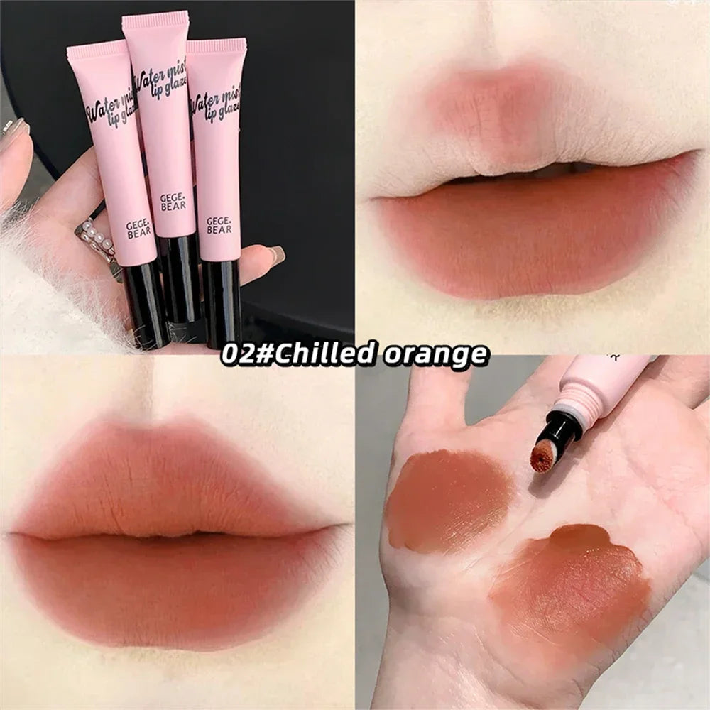 Velvet Matte Liquid Lipstick – Fluffy Mist Finish | Moisturizing, Long-Lasting Lip Color with Plush Applicator