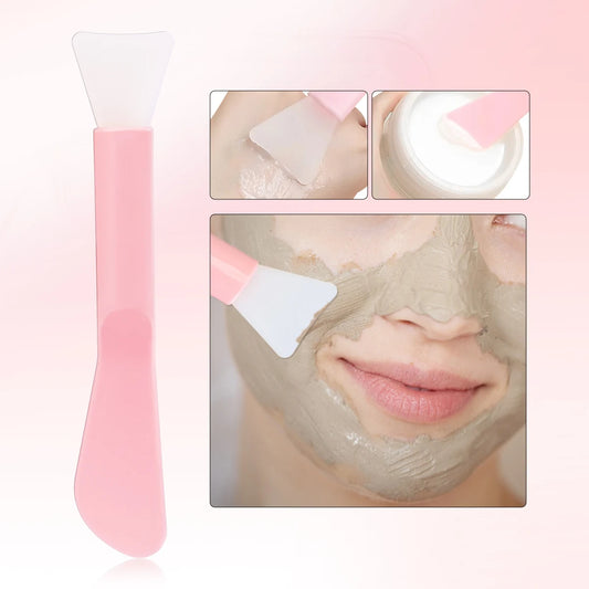 12PCS Facial Mask Care Kit – Full Pink Skincare Tool Set with Headband, Roller & Bowl