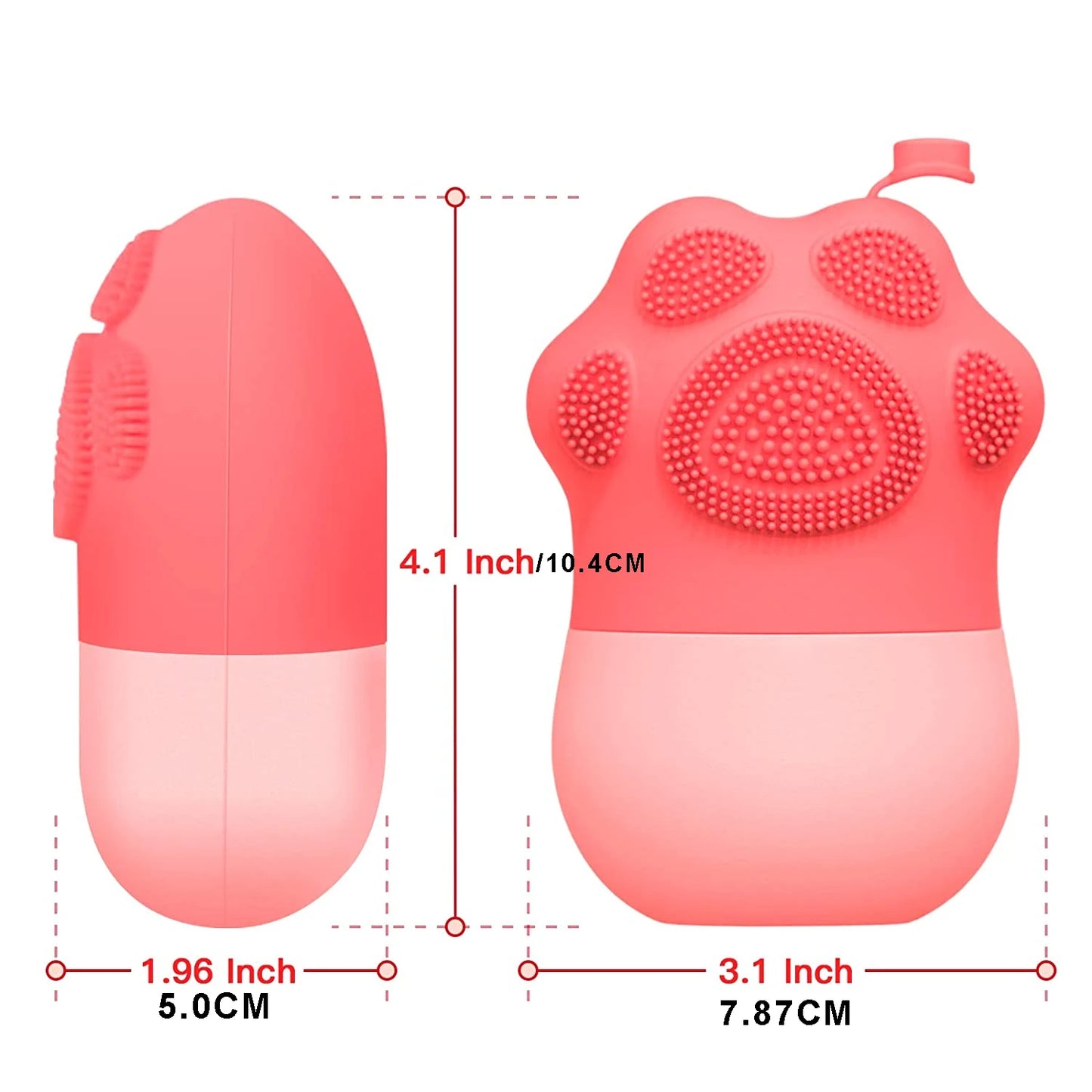 2-in-1 Facial Ice Roller & Silicone Face Massager – Puffiness Relief & Skin Cleanser