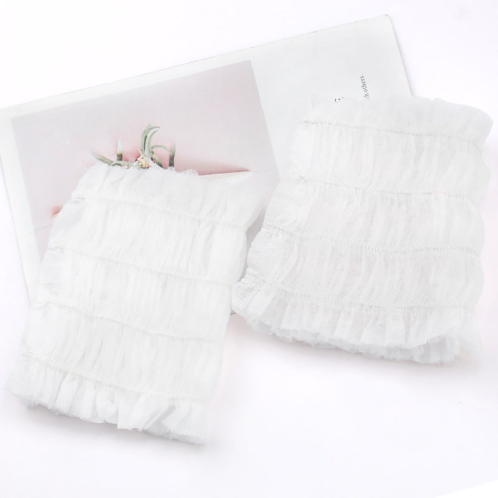 100pcs Disposable Spa Headbands – Soft Stretch Non-Woven Hair Bands for Facial, Skincare & Salon Use