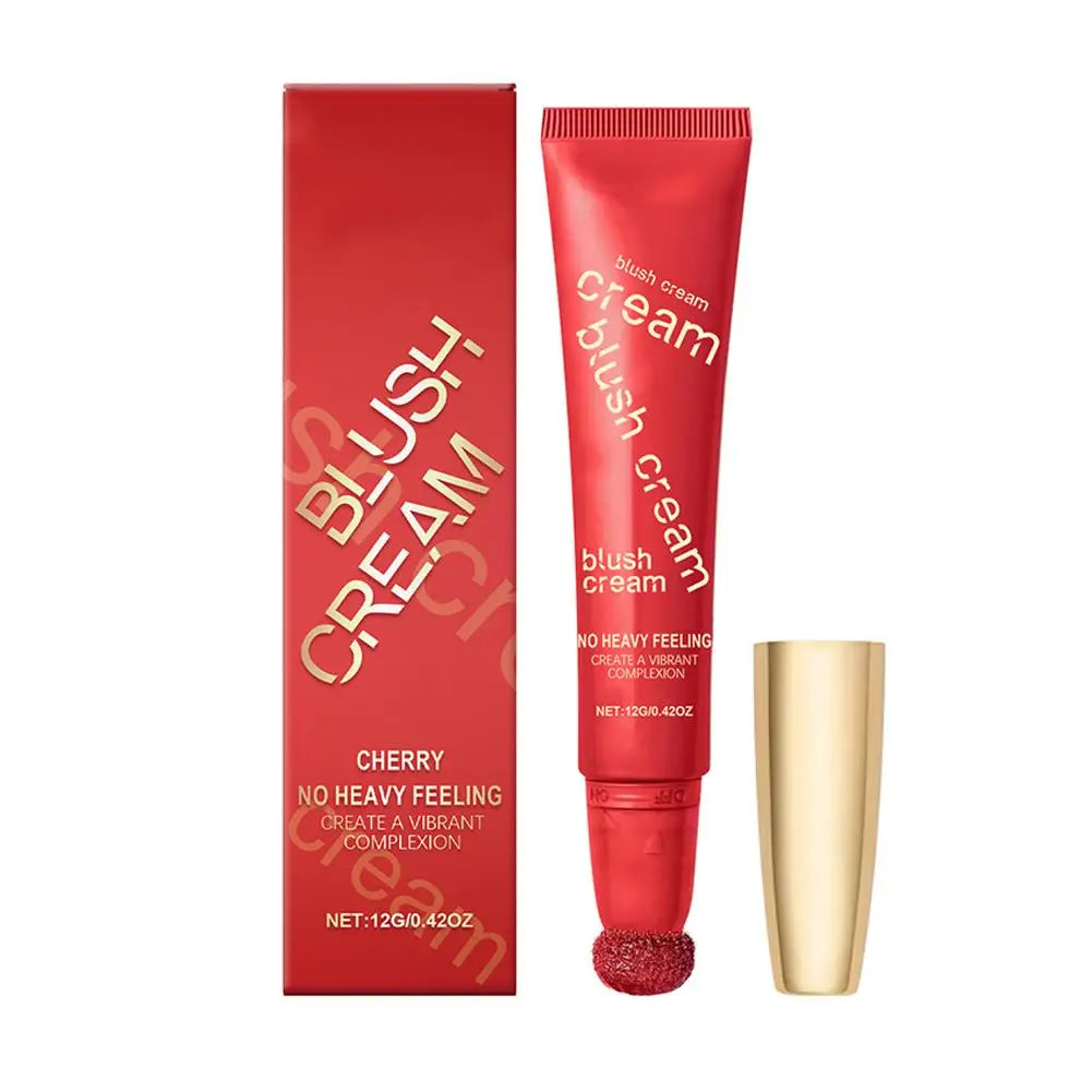 Cushion Cream Blush Stick – Lightweight Liquid Blusher with Soft Applicator for Natural Radiance