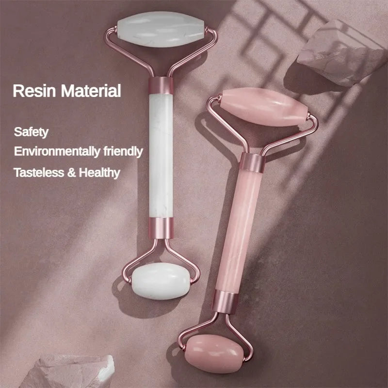 Set 2-en-1 Massage Visage & Gua Sha – Anti-Rides & Relaxation