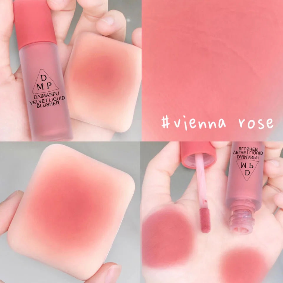 Velvet Rose Liquid Blush & Eyeshadow – Long-Lasting, Waterproof, Easy-to-Blend Color for a Flawless Glow
