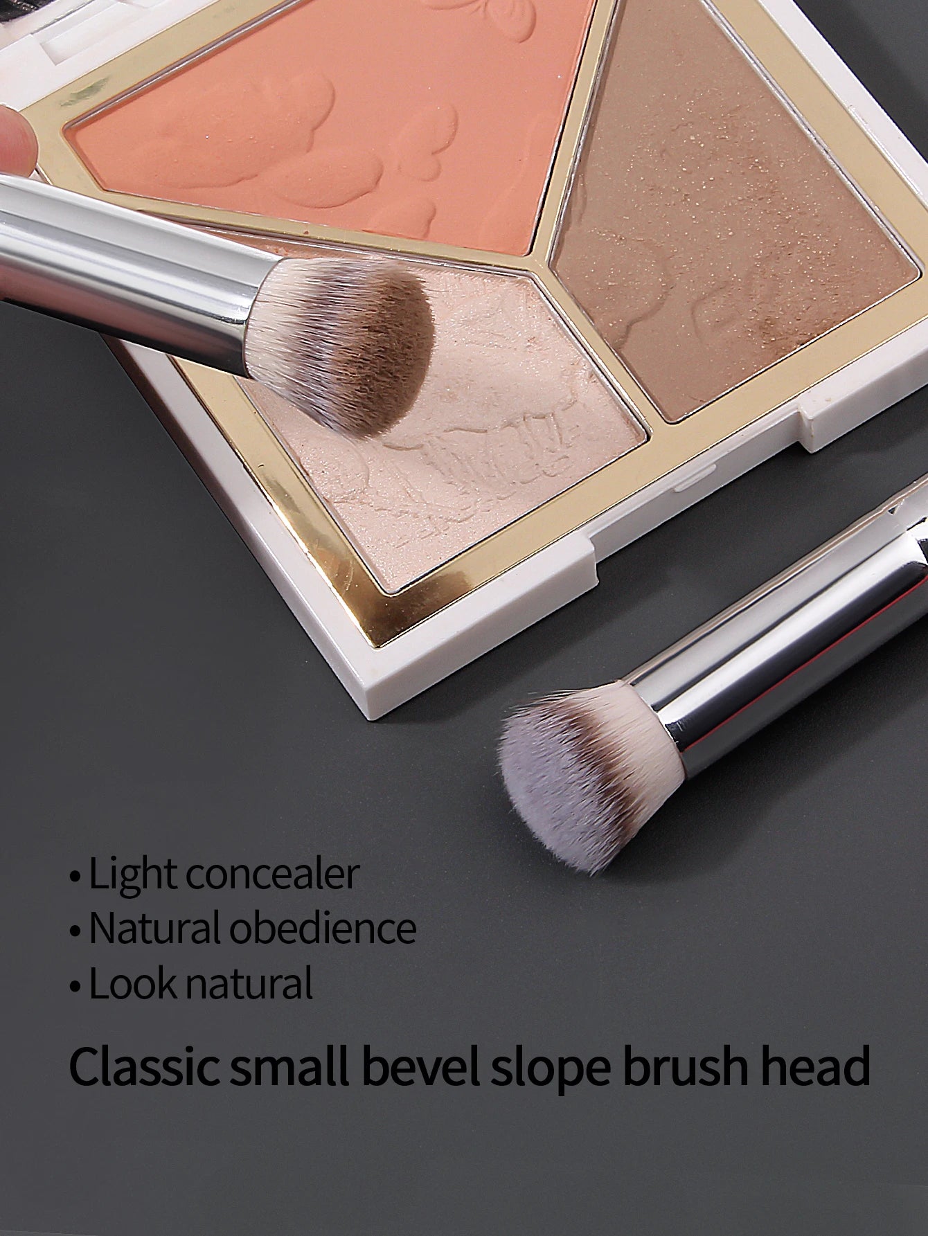 Pro Concealer & Foundation Brush – Flawless Coverage, Soft Precision Tool