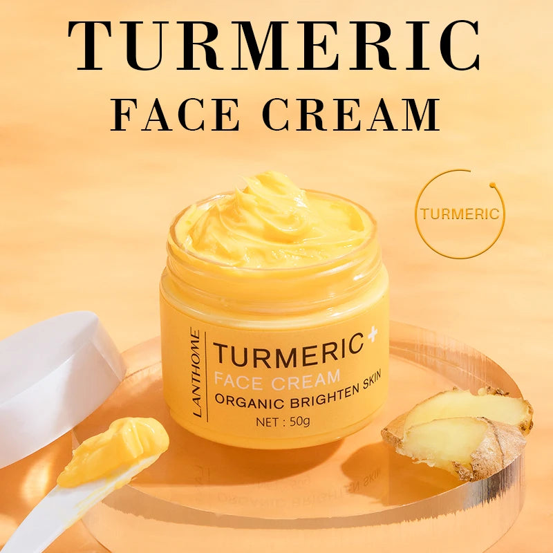 3PCS Turmeric Skincare Set – Brightening Face Soap, Essential Oil & Whitening Cream